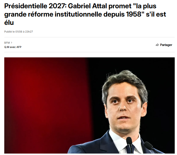 VictorSinclair3's tweet photo. Breaking !
@GabrielAttal promet, s'il est élu, de réduire la faim dans le monde, de refroidir la terre, de faire revenir l'être aimé, de résoudre les problèmes d'érection, de donner les bons chiffres d'Euromillion et de faire un gros Mawashi-Geri dans la face de Poutine... https://t.co/qEHMaP2hjL