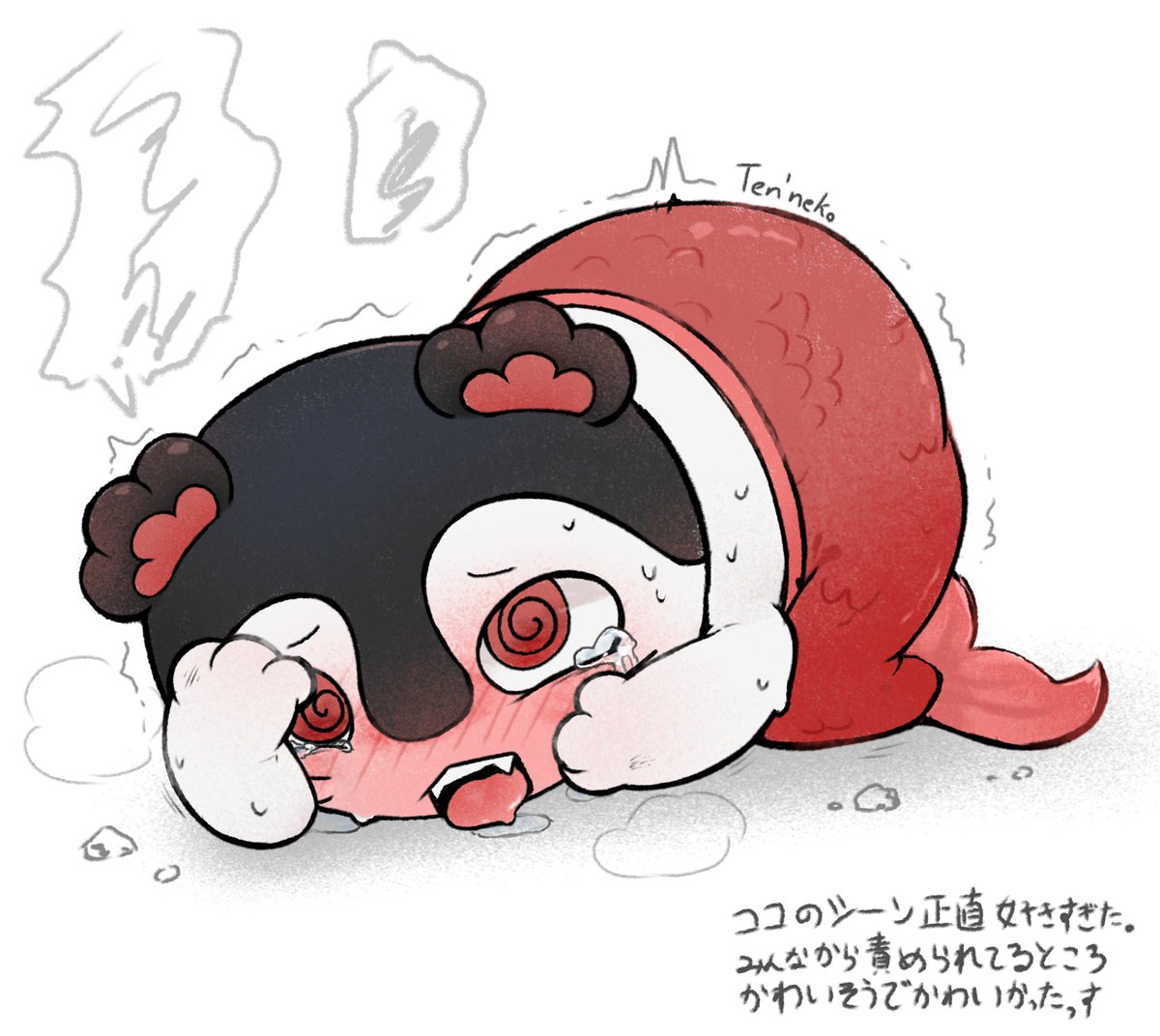 VLcyciFUxp13223's tweet photo. 映画見てきたっす。
ガチちいかわ初見なんやけど、セイレーンがわしのハートに刺さりすぎて死にかけた…
#ちいかわファンアート https://t.co/CSj97Dv4GH