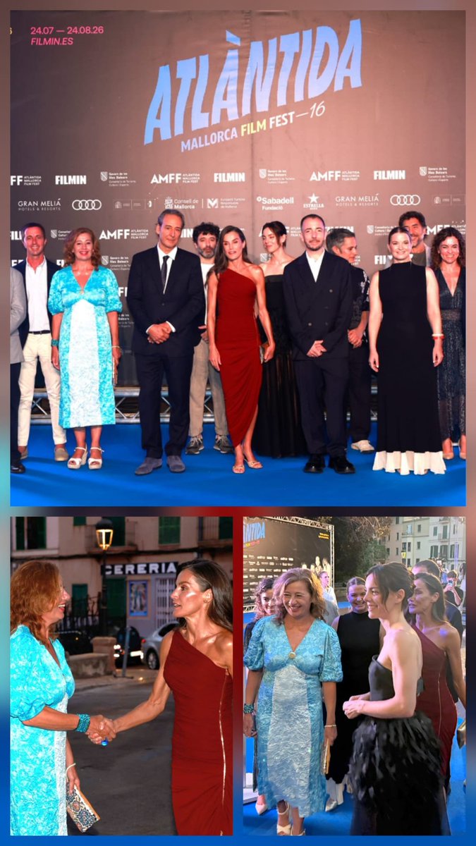 F_Armengol's tweet photo. El estreno de "El ser querido", de Rodrigo Sorogoyen e interpretada por Javier Bardem y Victoria Luengo, entre otros, puso ayer punto y final a la 16ª edición del Atlàntida Mallorca Film Fest. Fue un placer acompañarles, junto con S.M. La Reina y el resto de autoridades y público.  

Enhorabuena a todos los creadores que han participado en el festival y en especial a los galardonados y a toda la organización de @Filmin, dirigida por @JaumeRV, que ha convertido este certamen en nuestra isla en una de las citas más importante de la cultura y el cine en el Mediterráneo.