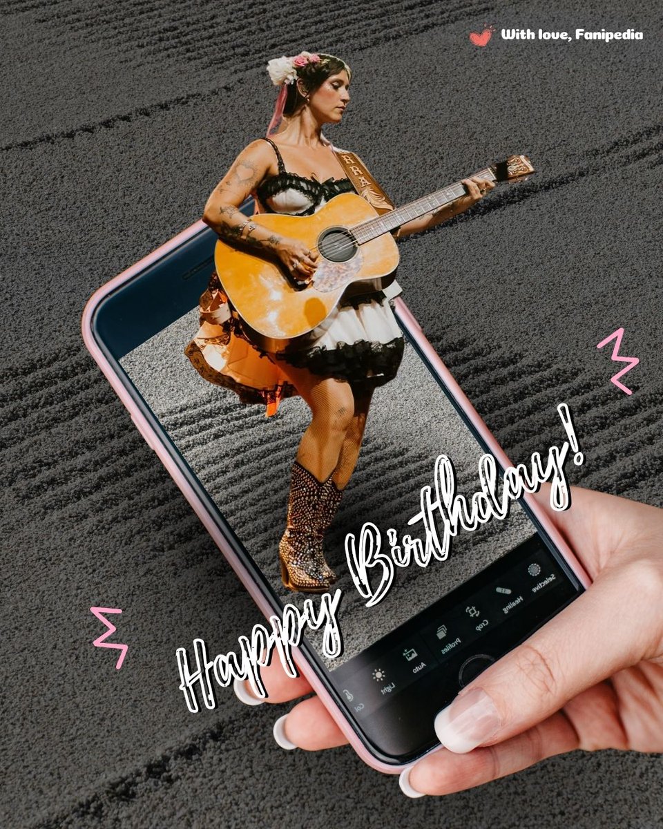 Fanipedia's tweet photo. @SierraFerrell 🎉 Happy Birthday, Sierra Ferrell! 🎻Wishing you another incredible year filled with unforgettable music and amazing adventures. https://t.co/X9t0LMCPVm