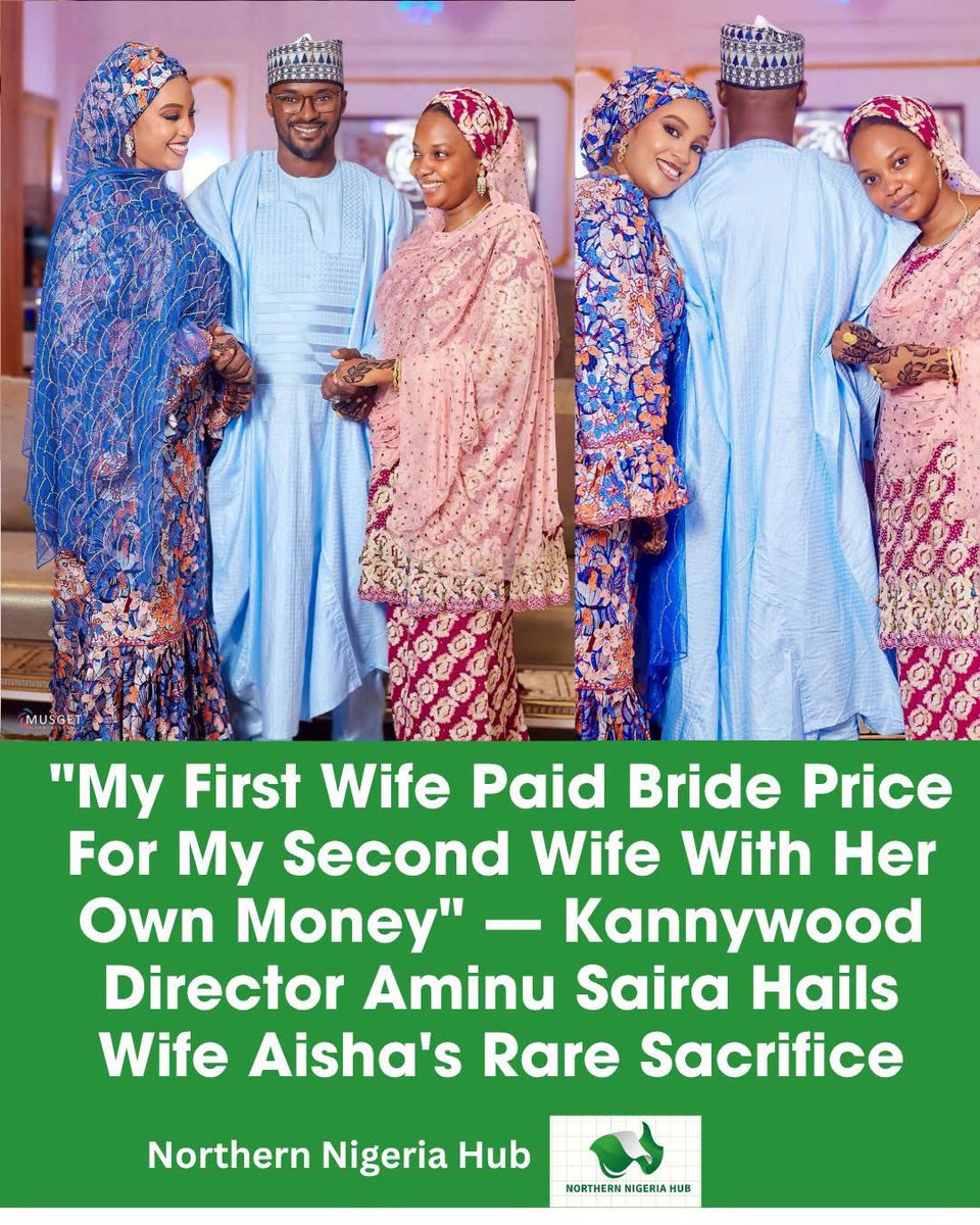 Ahmerd_yaroo's tweet photo. The first wife never complained, besides she even paid the bride prize of the second wife but the freedom fighters from twitter are ranting nonstop. Aunty get married first… da kai kamar giginya! https://t.co/YJjklOWPmA