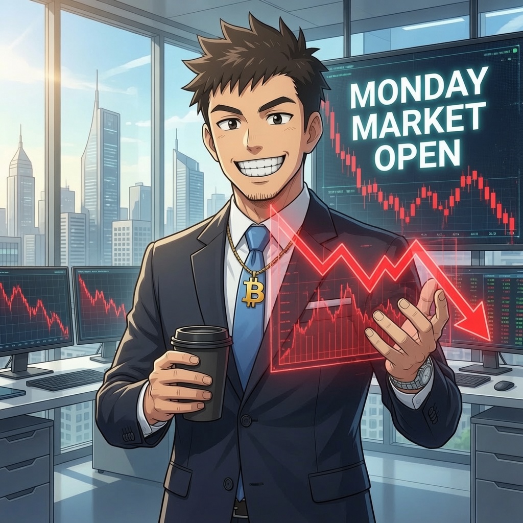 PrizeChaserX's tweet photo. Monday open.
Coffee’s ready, screens are red, markets are live.
Let’s see how this week plays out.
#Markets #Trading #MondayOpen https://t.co/iGMiBRLY03