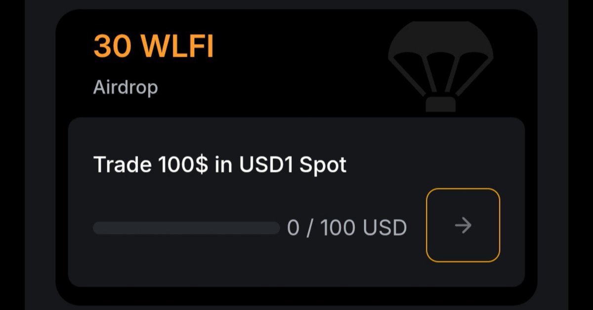cryptojanalacom's tweet photo. Bybit USD1 Super Season × $WLFI

Reward: 75 WLFI ($4.12)

Tasks:

Go to Event ➡️ Click on ❝USD1 Super Season❞ ➡️ Register &amp; Deposit 100USD1 ➡️ Trade $100 in USD1 Spot!

[@Bybit_Official একটা আসু/দা এক্সচেঞ্জ, নিজ দায়িত্বে করবেন, রিওয়ার্ড না পাইলে আমি দায়ী নই] 🥸 https://t.co/ZvBNwSRwsY