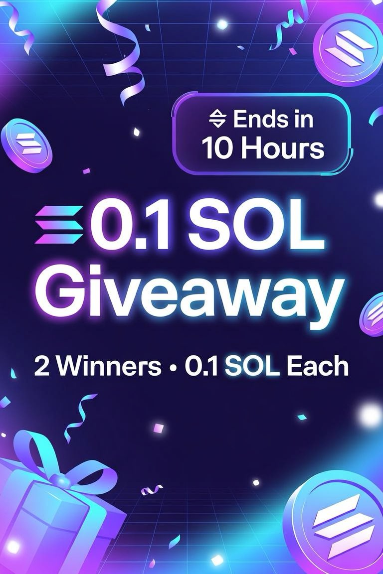 Jambosol's tweet photo. 0.1 Sol to 2 people

- Like
- Follow 
-Rt

Comment your sol addy
I’ll roll the giveaway in 10 hours https://t.co/ZtW8FM8NTC