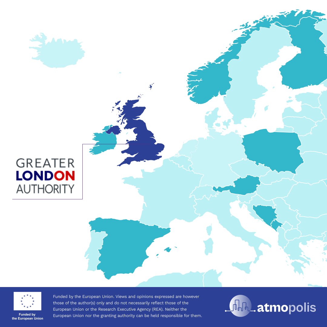 Atmopolis_EU's tweet photo. Welcome, Greater London Authority, to ATMOPOLIS! 🌍

As the authority representing London, one of our five pilot cities, it brings a key urban policy perspective to help shape solutions on air and noise pollution.

Together, we work towards healthier, more liveable cities. https://t.co/p1wRbBdcT3
