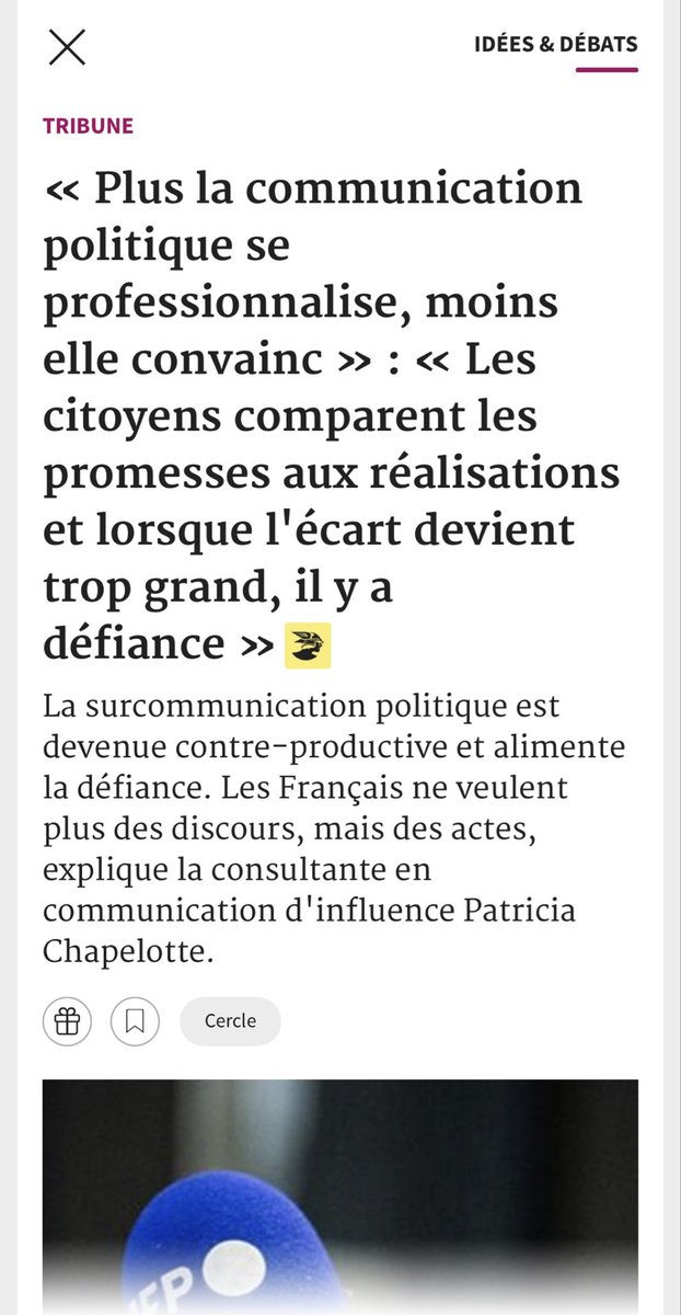 Chapelotte's tweet photo. Jamais les responsables politiques n’ont disposés d’autant d’outils pour parler aux citoyens. Et pourtant jamais les Français n’ont semblé  aussi méfiants. https://t.co/8GbXLijPVh