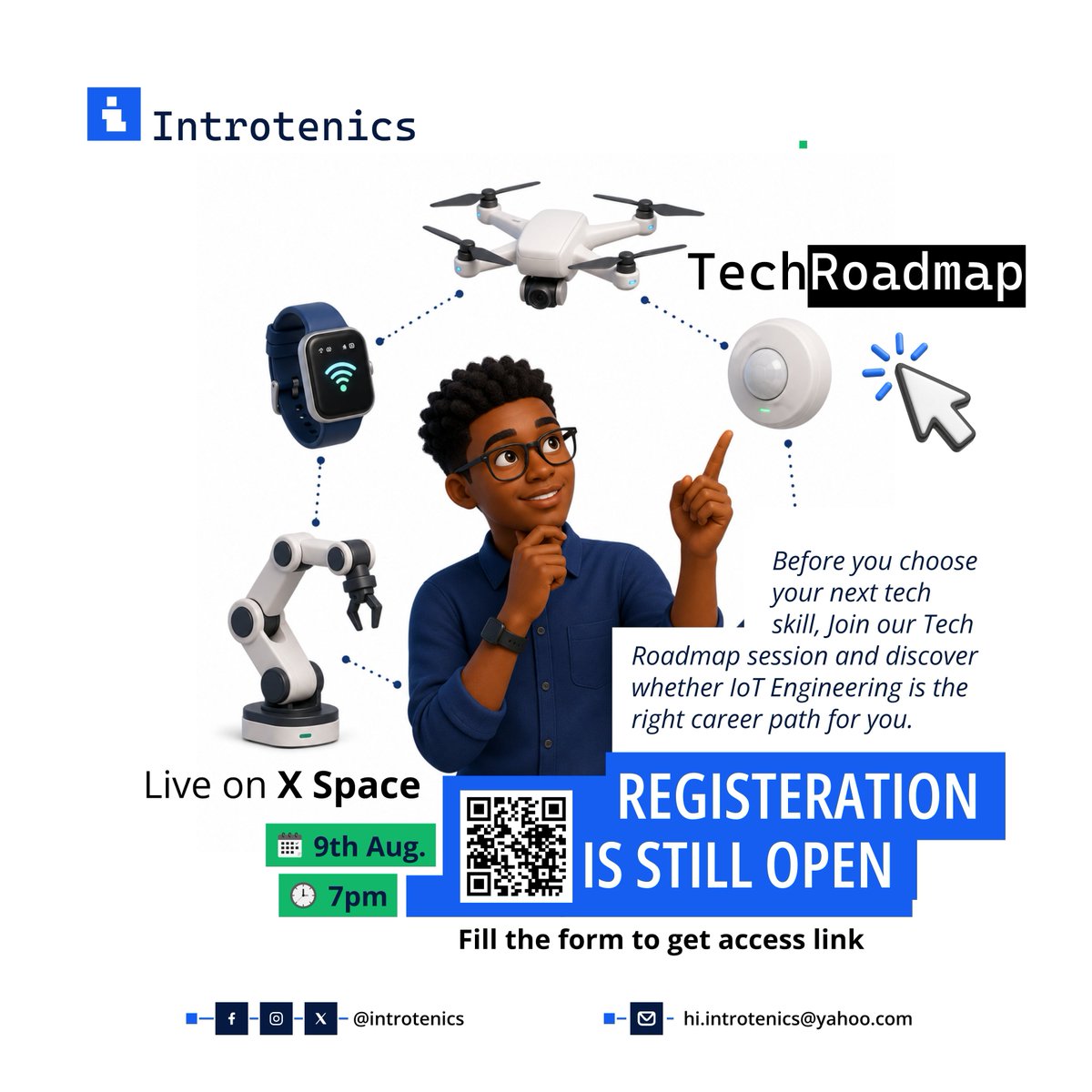 introtenics's tweet photo. Hundreds know about Software Engineering.
Few know about #IoT.

Not because it's less important, but because not enough people talk about it.

https://t.co/NKNJ6AW4jt

#TechRoadmap #Introtenics https://t.co/JiwohAxLDE