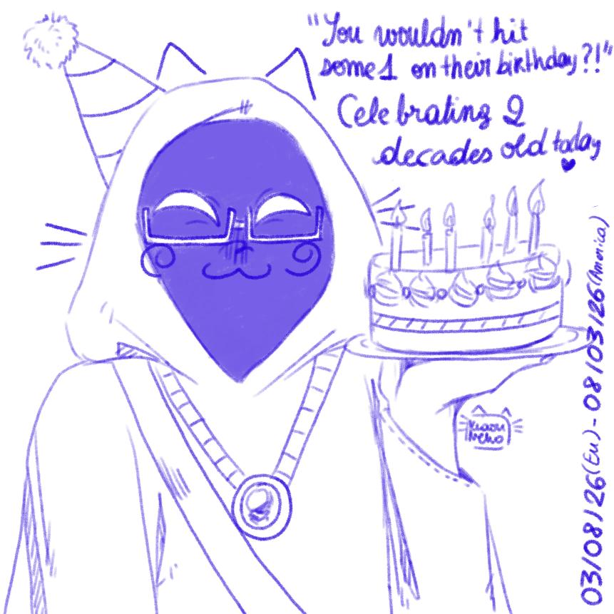 MiaouNeko08's tweet photo. Celebrating my 20th birthday today
#loou #lookoutside #lookoutsideaster https://t.co/Imw1BCJmkA