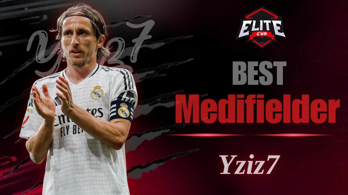 ELITECUP1_'s tweet photo. افضل لاعب وسط طوال البطولة 🏆 

لاعب نادي BLITZ 

Yziz7 🏅👏 https://t.co/ypPxVE2KNu