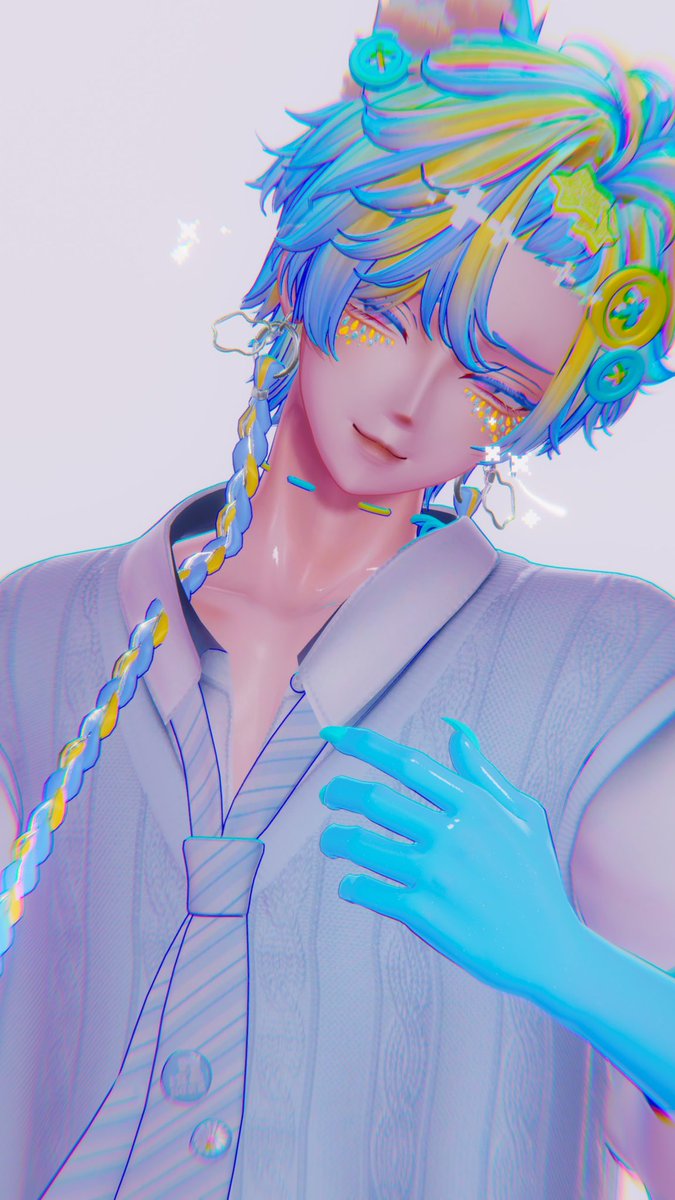 LemonZour93's tweet photo. 普通の人間の改変を全然したことがないから
パブリックで使える人間の姿のアバターが
なくて泣いてる。
最近作った狛乃だって手が水色だし。
もうさ、手グセなんだ。人外作るの。 https://t.co/i1JMLrnLC6