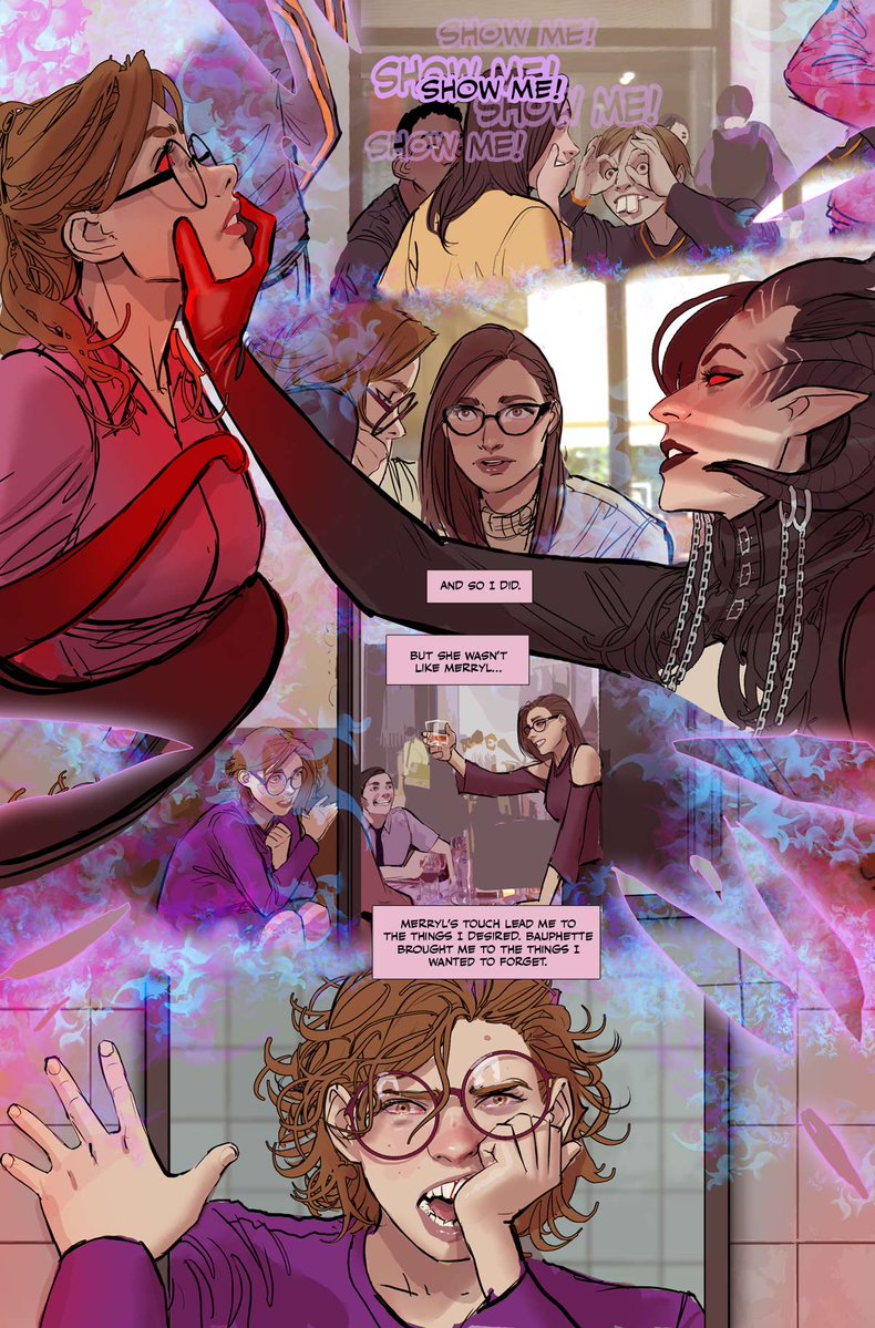 stjepansejic's tweet photo. me rereading fine print before i get to refining my plotting to book 4

- time to hate my work once more as i pedantically nitpick every little flaw

-gets absolutely engulfed in the story
- wait i love this?

i genuinely wasn't ready for this. https://t.co/BmmPxxRUpp