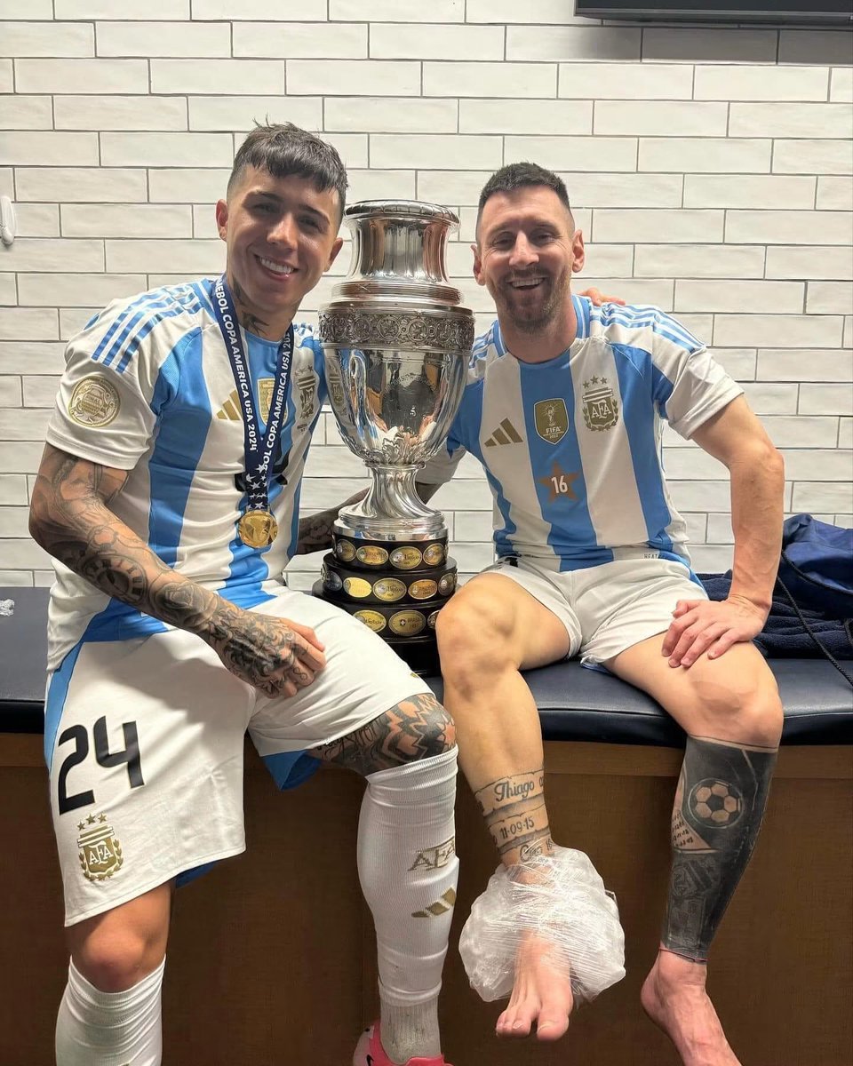 centreGoalHQ's tweet photo. 🚨Enzo Fernández on Why He Stopped Talking About a Real Madrid Move. 

🗣️“When the Real Madrid rumours were everywhere, Messi called me and said, ‘Is it true?’ I told him yes, and he laughed.

He said, ‘Chelsea is a special club. If I ever had the chance, I would’ve loved to play there. Don’t rush into a decision you’ll regret.’

That conversation made me think differently. Some clubs are bigger than trophies they become family.”
