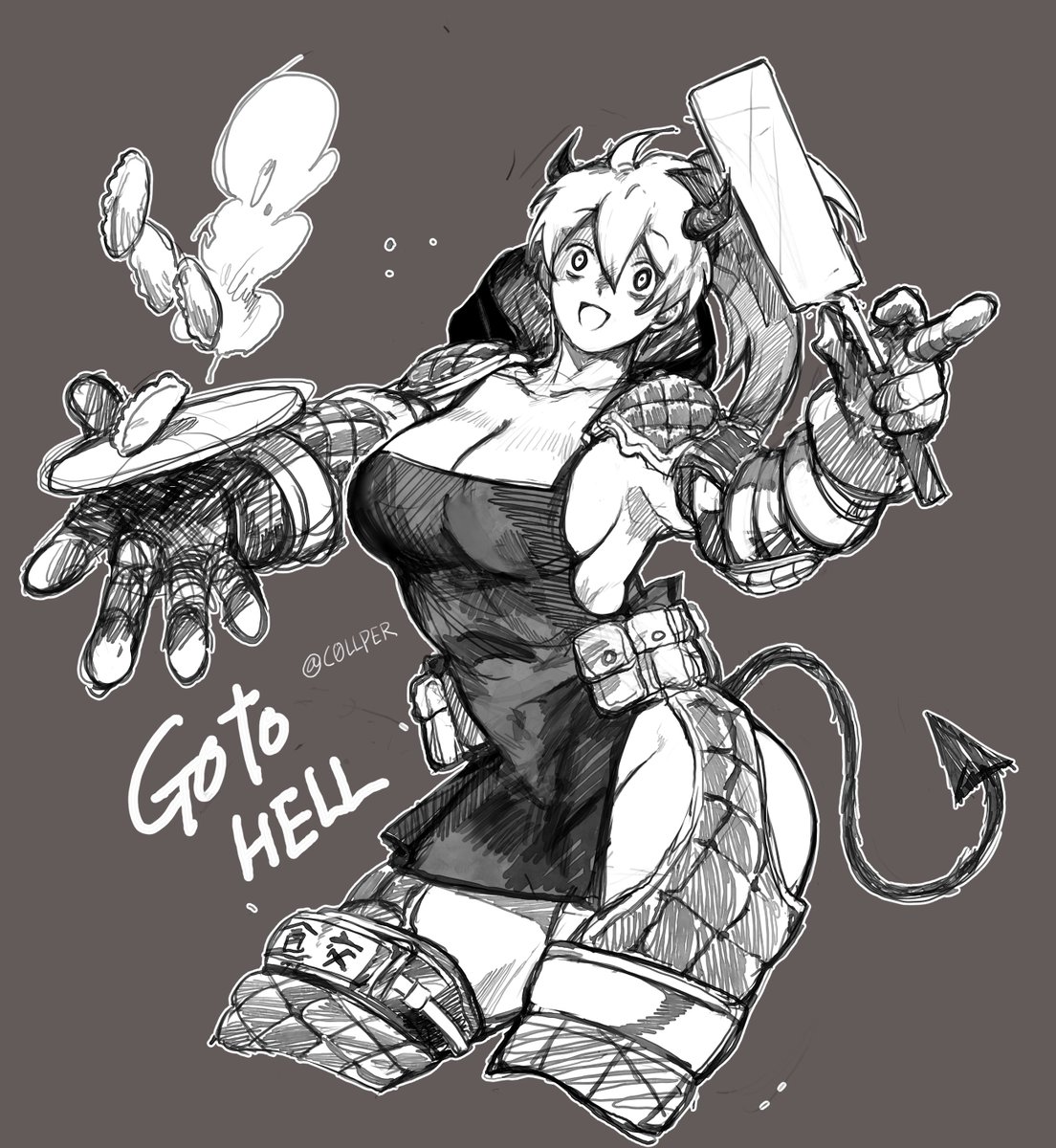 C0LLPER's tweet photo. #dorohedoro #ドロヘドロ #Nikaido https://t.co/bN7tY4hV7q