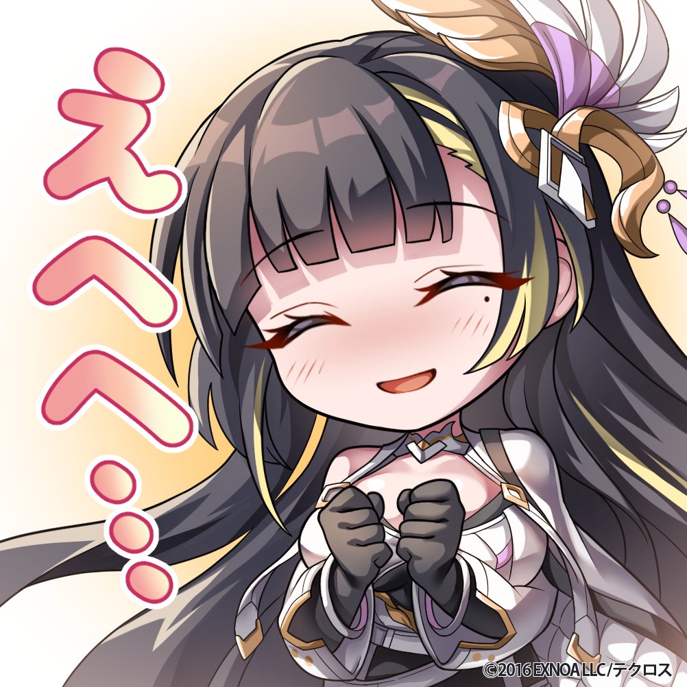 kamihimeproject's tweet photo. アルタイル「み、みなさん、いいねありがとうございます……」
ディア「アルタイルがご機嫌になってきておるようじゃぞ！」

#神姫プロジェクト　#がんばれアルタイルちゃん https://t.co/Rq05aPuPP5