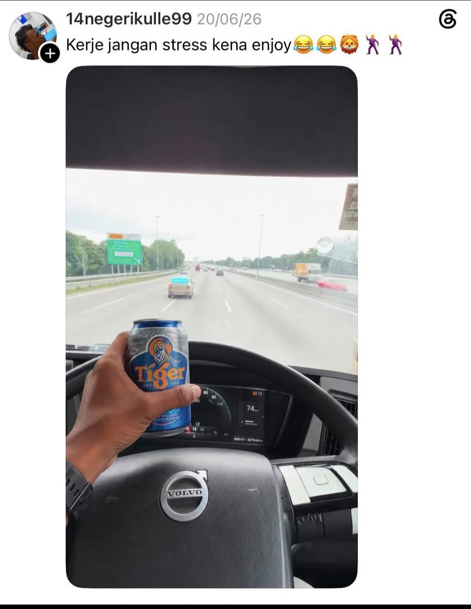ElCapitano126's tweet photo. @BendiTheBagak Yg merusuh juga kaki mabuk drink n drive nmpaknya https://t.co/nr929n8T8T