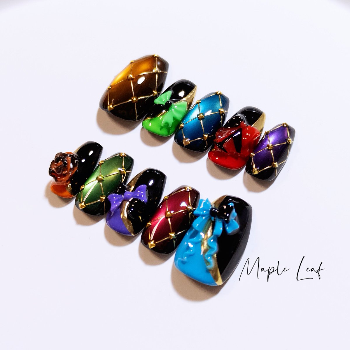 MapleLeafNails's tweet photo. 𝐧𝐞𝐰*⁡
.
すたぽら
.
.
⁡ #ネイルチップ #ネイルチップ販売  #ネイルチップオーダー https://t.co/z5Cjr10DlW