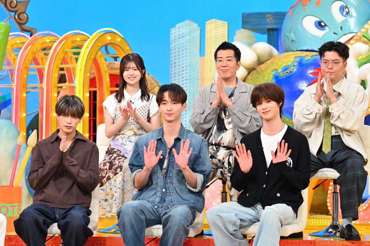 gyoten_ntv's tweet photo. ＼今夜9時／
「真夏の食の危険SP」

TVerでリアルタイム配信📲
▶︎https://t.co/7PKzy7RUAU

花火大会の3日後に発症…
屋台で買った冷たいアレで集団食中毒

#仰天ニュース MC：笑福亭鶴瓶
レギュラー：松島聡(timelesz)
ゲスト：高橋恭平(なにわ男子)  野村康太  K(&amp;TEAM)  松田好花  ヤーレンズ https://t.co/Ol3dSkuCD3