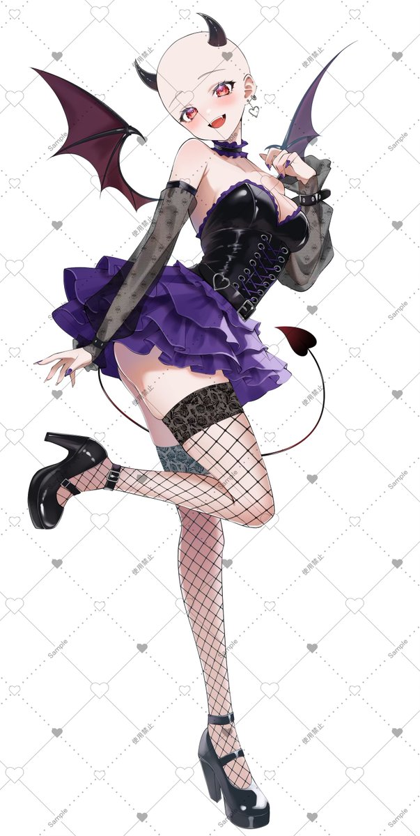 0maari0's tweet photo. 💜悪魔＆天使量産サンプルモデル募集🤍

☑参加方法
・RT
・悪魔or天使の希望＋立ち絵をリプ

☑募集期間
このポストにリプライ出来なくなるまで

☑当選人数
2人～

☑注意事項
・髪型アレンジ可の方のみ
・企画参加用アカ×
・当選者はポスト時にメンションします https://t.co/x2mFmUPtzG