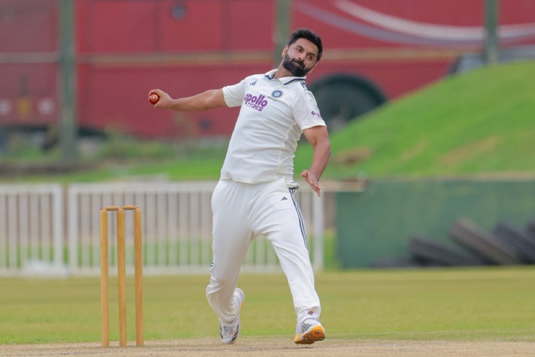hey_rohit045's tweet photo. Auqib Nabi has replaced Jasprit Bumrah for the Test series against Sri Lanka.🤔 https://t.co/mftgRDK9g4