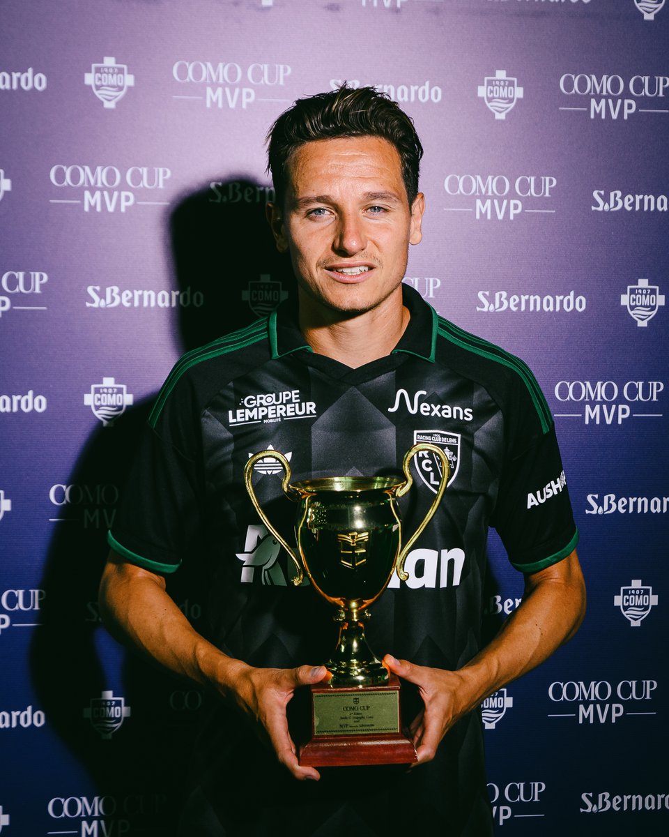 supplensois's tweet photo. #France ๐ซ๐ท #Ligue1 #RCLens #Villareal #ComoCup #Finale #Thauvin
Florian Thauvin (Capitaine du RC Lens), buteur et passeur dรฉcisif, face ร Villareal (1-3) lors de la finale de la Como Cup, a รฉtรฉ รฉlu "Homme du match" ! ๐ ๐ธ https://t.co/rA5hjCj8dc