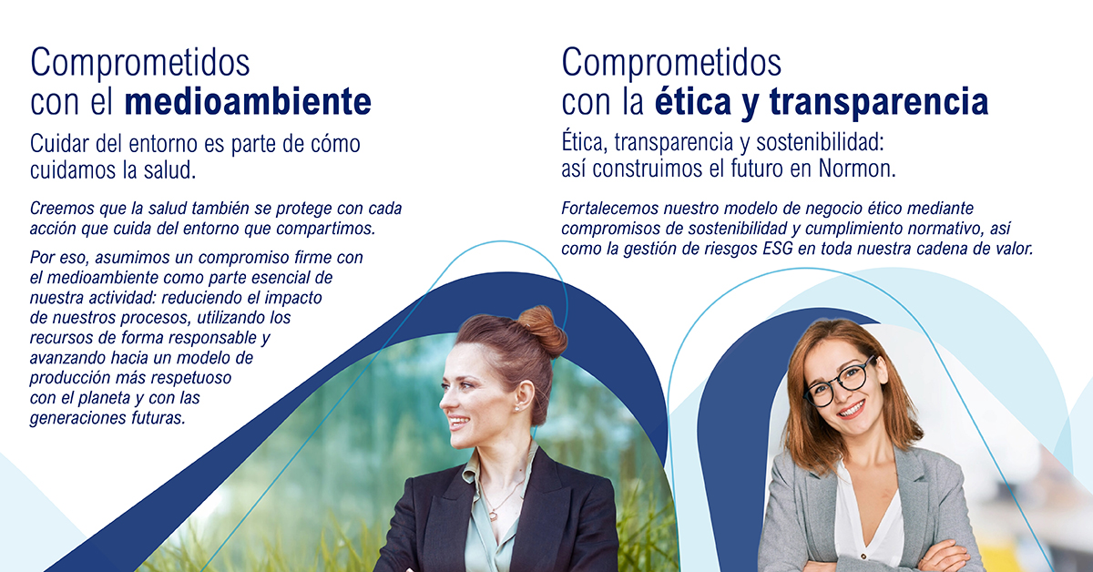 Normon_lab's tweet photo. En Normon, construimos nuestro futuro con la convicción de que nuestro camino no sería posible sin dar prioridad a la salud, las personas, la calidad, el medio ambiente, la ética, la transparencia y la seguridad. Estos son nuestros compromisos. #SomosNormon #LaSaludNuestroCamino https://t.co/Xr8RcoTI0b