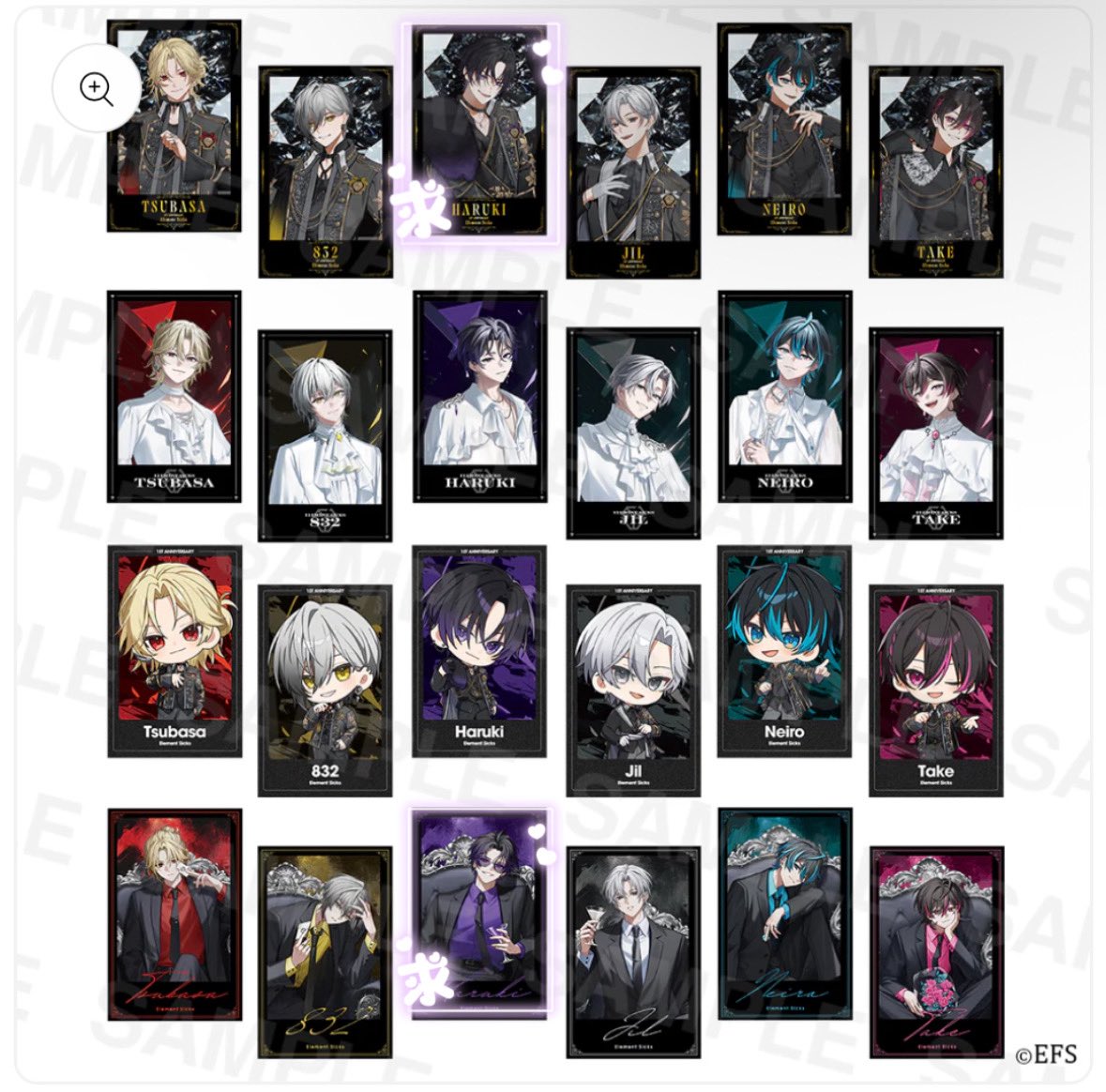 UlrLv's tweet photo. 【交換】Element sicks EL6 el6 エレシク チェキ風トレカ

譲✄画像1枚目🩷❤️💛🩶

求✄画像2~3枚目💜
Addict.最優先
日によっては名古屋手渡し可能
基本郵送希望
御相手様都合での取引キャンセルあった為再募集しております。 https://t.co/tbdJ0jwD2m