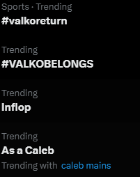 Whispasaur's tweet photo. AS A CALEB 💀
#BringValkoBack #ValkoIsLoved #NoValkoNoInfold https://t.co/2sDbG6NkZM