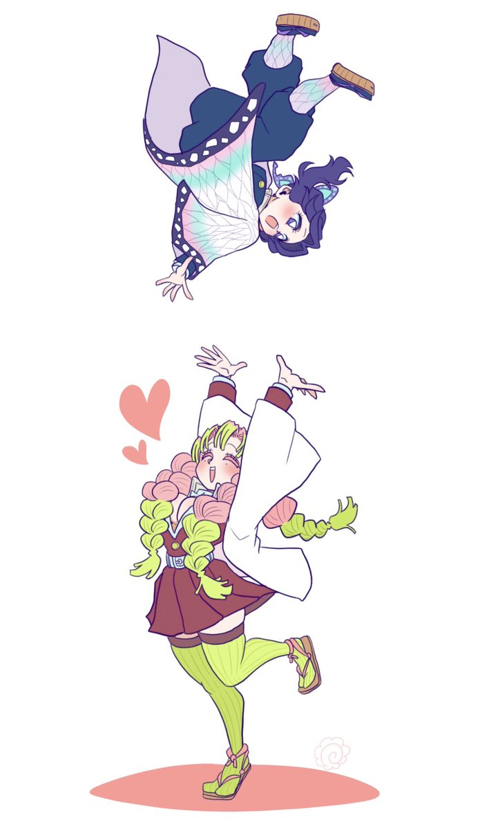 hanamario_'s tweet photo. 🍡「しのぶちゃん凄ーい！頑張ったねー！」
🦋「有難うござ」
🍡「えーい♡」
🦋「zぁあああ！？」 https://t.co/7Jog9fRw1S