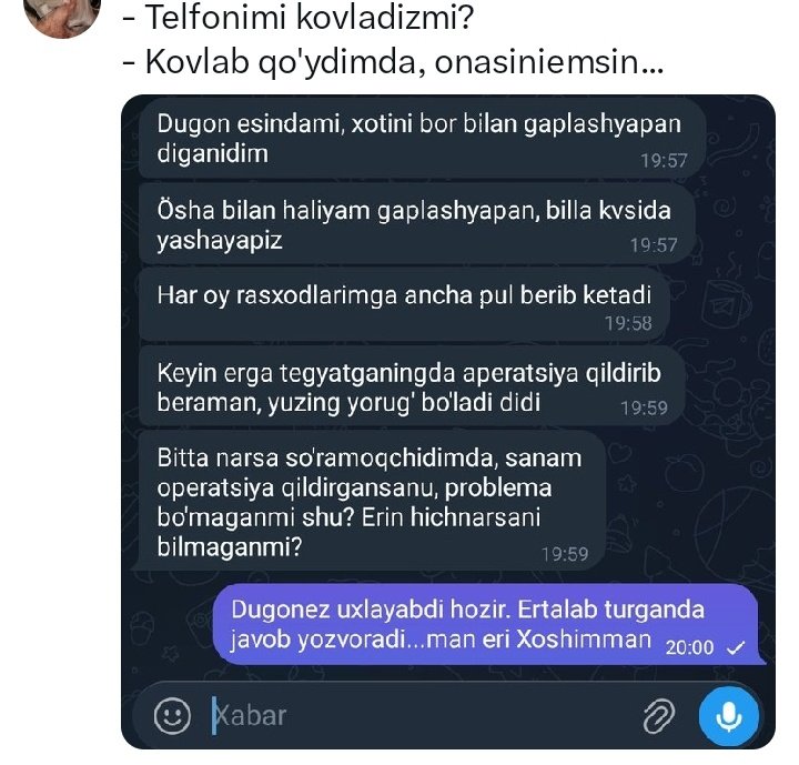 Samandar_nr's tweet photo. Chin muhabbat va baxtli umrguzaronlik qilish bugungi yoshlarning ko‘pchiligiga nasib qilmaydi. Va eng achinarlisi, ba’zilari shunga munosib. Bittasi yarim kechasi xotini bo‘la turib boshqasiga yozsa, yana biri esa birga bo‘lmasligini bilsa ham, unga borini bergan. https://t.co/xRJRSfl6cL