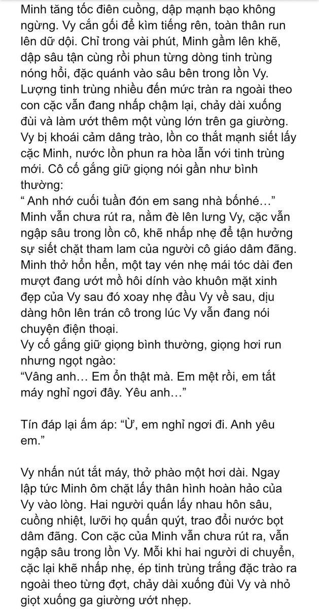 l1065236's tweet photo. Anh em đọc truyện xem nhé. Viết theo yêu cầu con đĩ nhà tui
Lười đăng quá. Cho ý kiến để dằng tiếp nhe https://t.co/mCWbVzFSVj