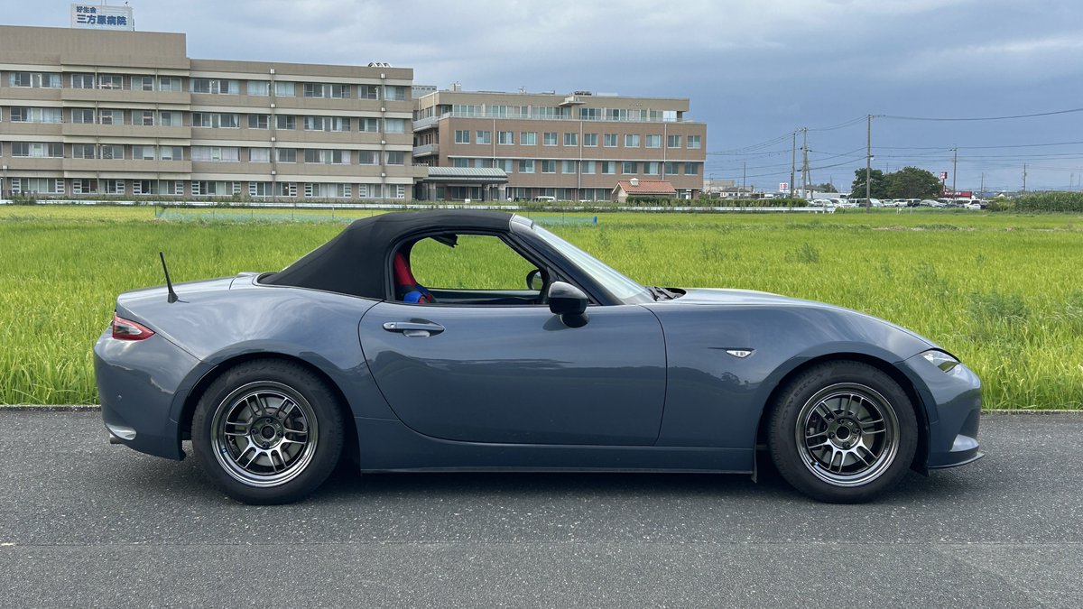 NDロードスターくろがねサスプロト 丸投げ取替調整】 本日はここまで