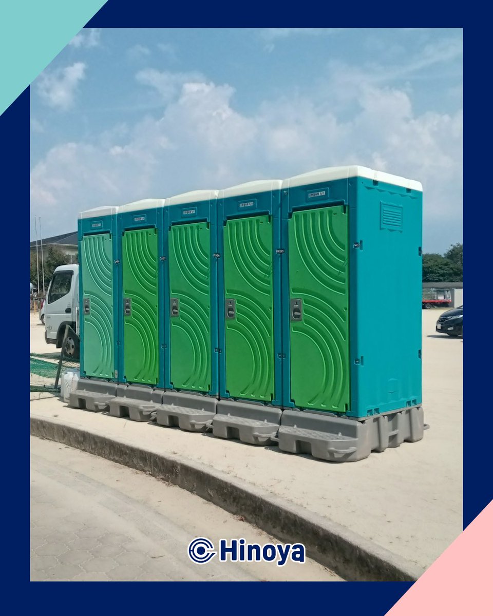Hinoya_official's tweet photo. 【令和8年熊本地震 被災地への仮設トイレ設置情報2】

政府からの要請を受け、八代市立松高小学校、八代市立第二中学校、八代市立鏡小学校、八代市立八代小学校に仮設トイレを設置いたしました。

明日以降も、要請をいただいた場所を中心に、順次仮設トイレの設置を進めてまいります。

#令和8年熊本地震
#仮設トイレ
#日野屋
#松高小学校
#第二中学校
#鏡小学校
#八代小学校