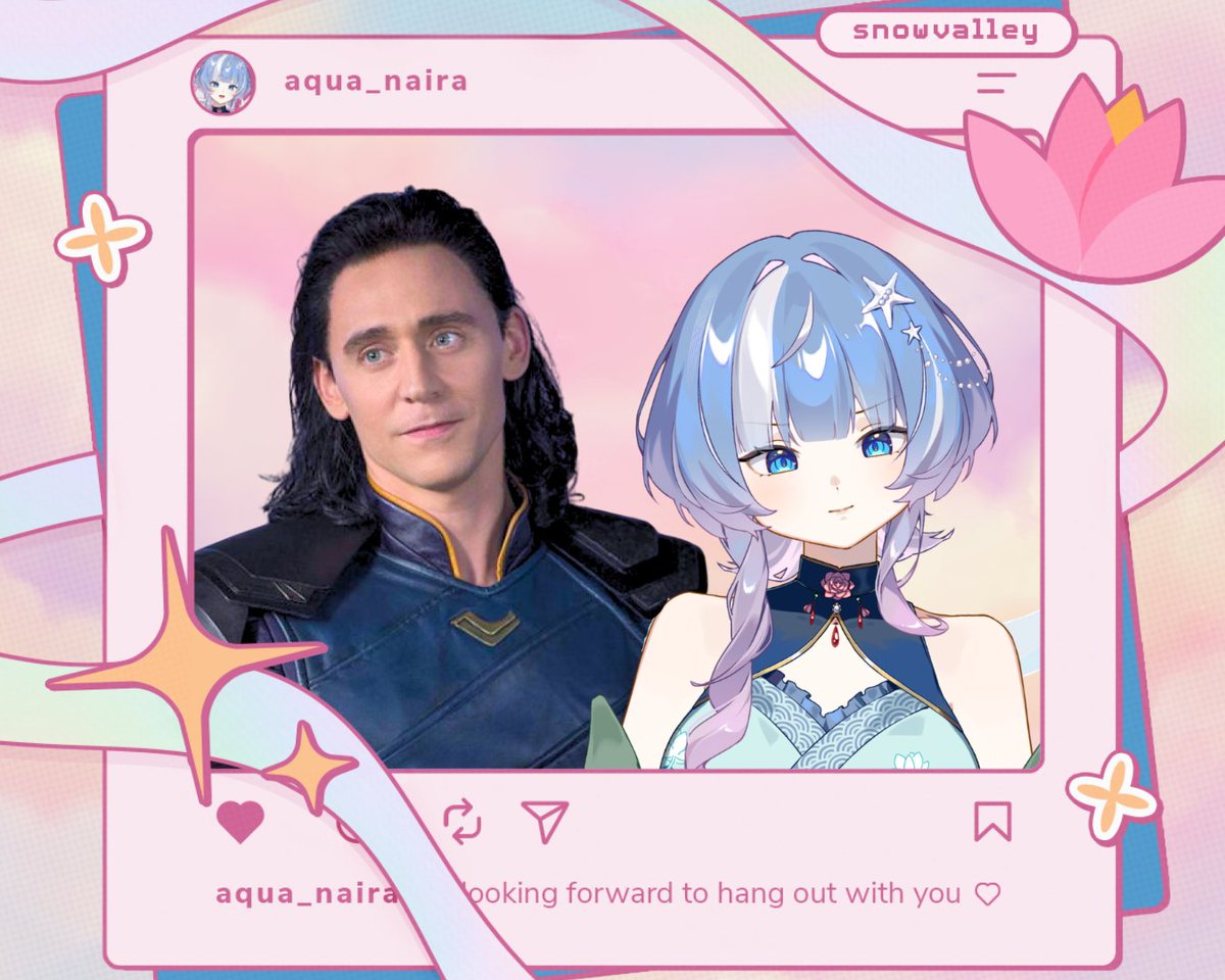 Aqua_Naira's tweet photo. LOKI AJA FOTO SAMA AQU 👉👈 

Yuk pakai twibbon Aqu dan share fotonya di sini! 📸

🔗 https://t.co/ws2DiMHm29

Thank you for making my debut so memorable. I can't wait to see all of my Blubub 🪷

#AquaNaira #BlububNaira https://t.co/MPRsijjtUQ