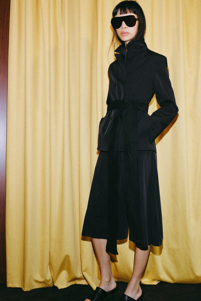 ZARA ほぼ未使用 オーバーロングコート ハイネック 黒 ブラック ブラック ほぼ未使用 ZARA ハイネック オーバーロングコート 黒