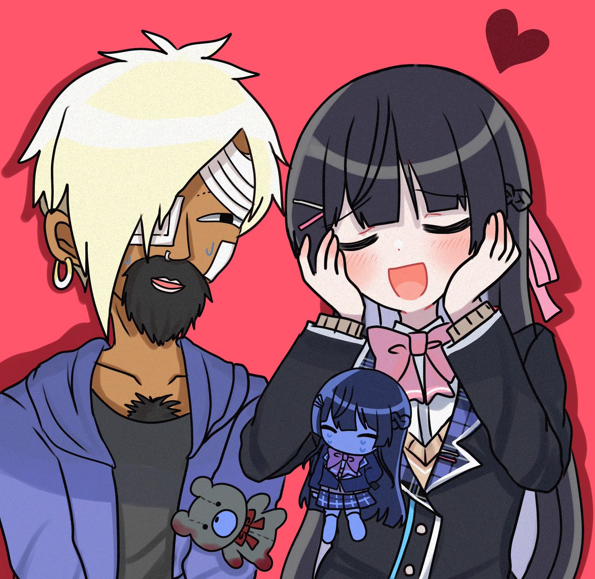 ___ikadamo's tweet photo. ♡カンちゃん♡ #みとあーと https://t.co/6uvOY1PN9i