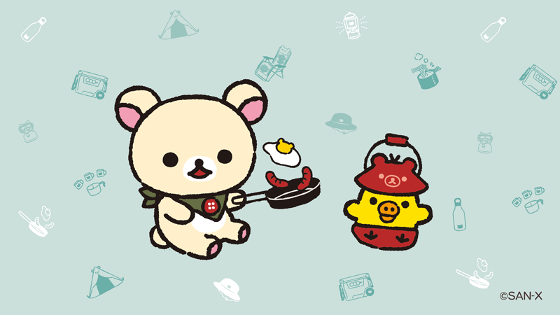 rilakkuma_gyr's tweet photo. 目玉焼きにソーセジ♪

#コールマン https://t.co/dMPSUKCGjo