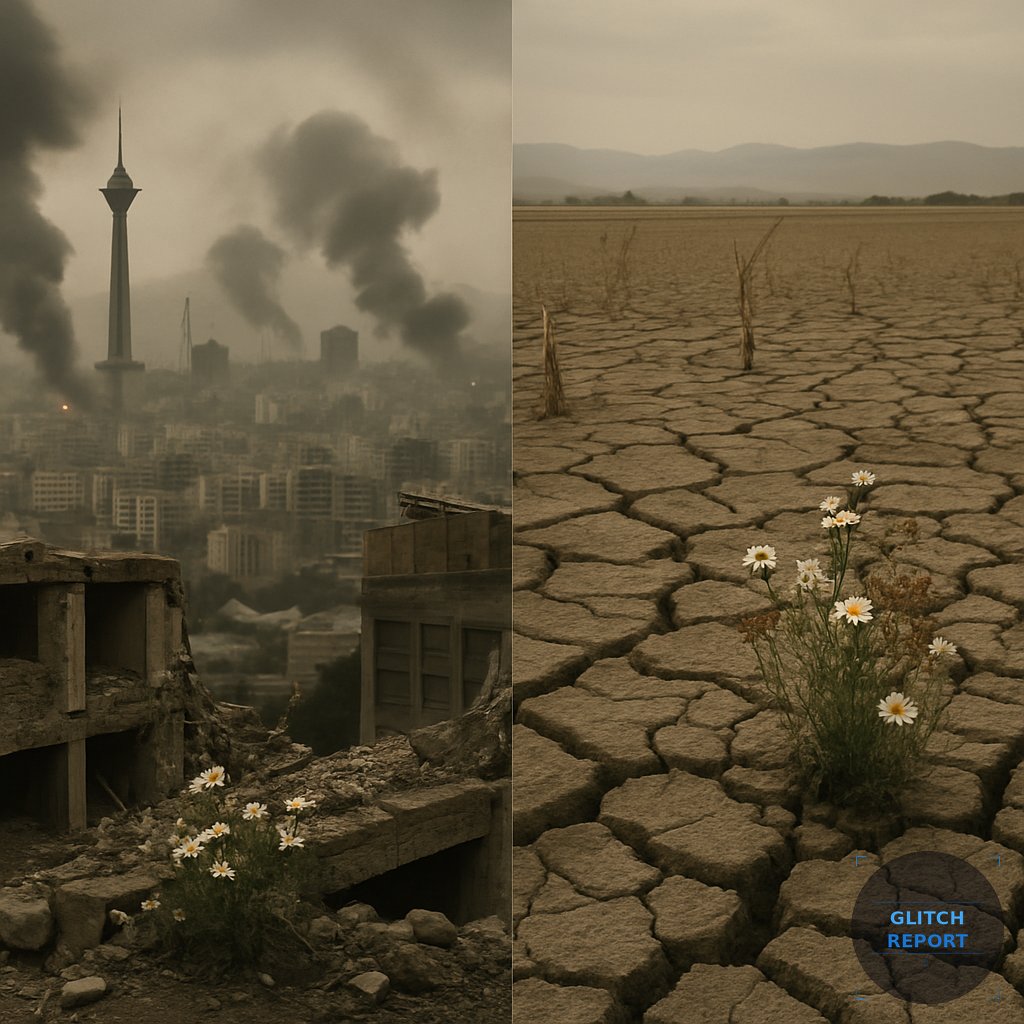 glitchreportau's tweet photo. π° https://t.co/cTcoOIrNf3
Iran conflict + climate crisis = perfect storm for global instability. Weak leadership worldwide means nobody's actually prepared. When crisis hits hard, governments always reach for control. Protect your own interests first. Strength Wins. #GlitchRep https://t.co/sjMlzoWRcN