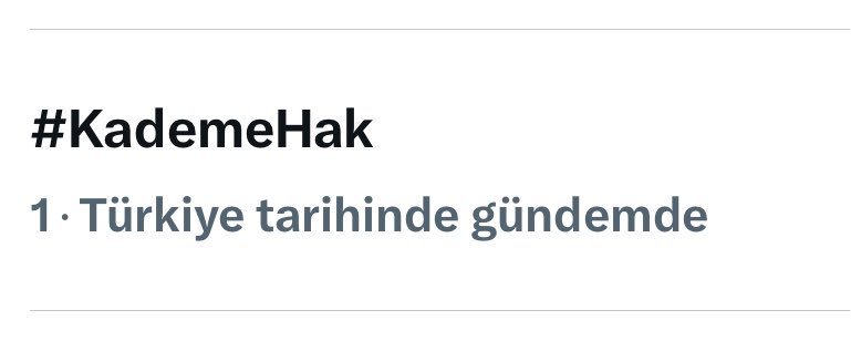 mihribanugurluu's tweet photo. TEK ETİKET, TEK SES, ZİRVE BİZİM🏆
👇👇👇👇
#KademeHak Türkiye gündeminde
1 numara👏👏👏

Birlik olduğumuzda neler başarabileceğimizi bir kez daha gösterdik. 

Şimdi aynı güçle devam ediyoruz. Zirveyi bırakmıyoruz✋ @EmadDernegi https://t.co/JV6YnuyHRw