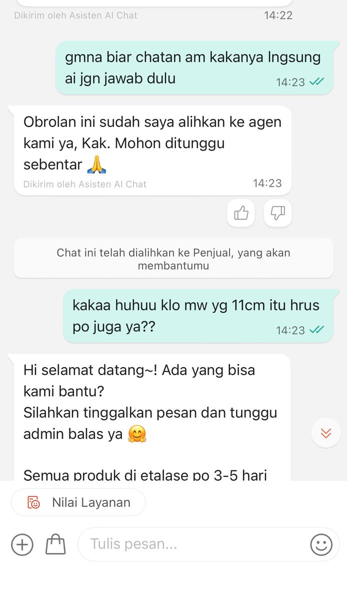 mubeechann's tweet photo. ini kocak bangett sii,,ini gue sblumnya emng udh prnah chatan am kakaanyaa tpi ini pas ak chat lgi ai mlu yg bless wkwkwkk malu bgtt😭😭🤓 https://t.co/9DIjhYYpq3