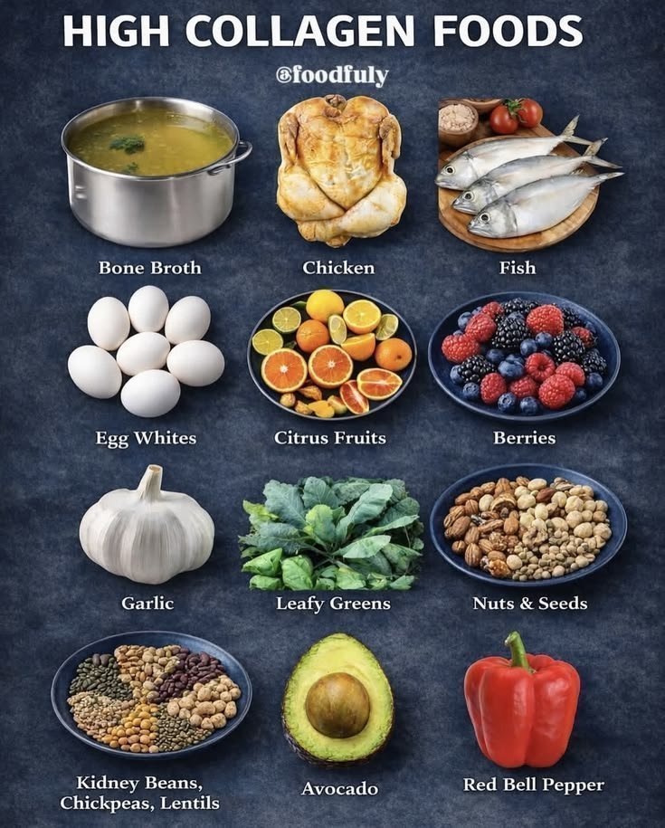 IlhamAIpgn6's tweet photo. High collagen foods...🥑🥑🥑 https://t.co/uAgR3jpVw7