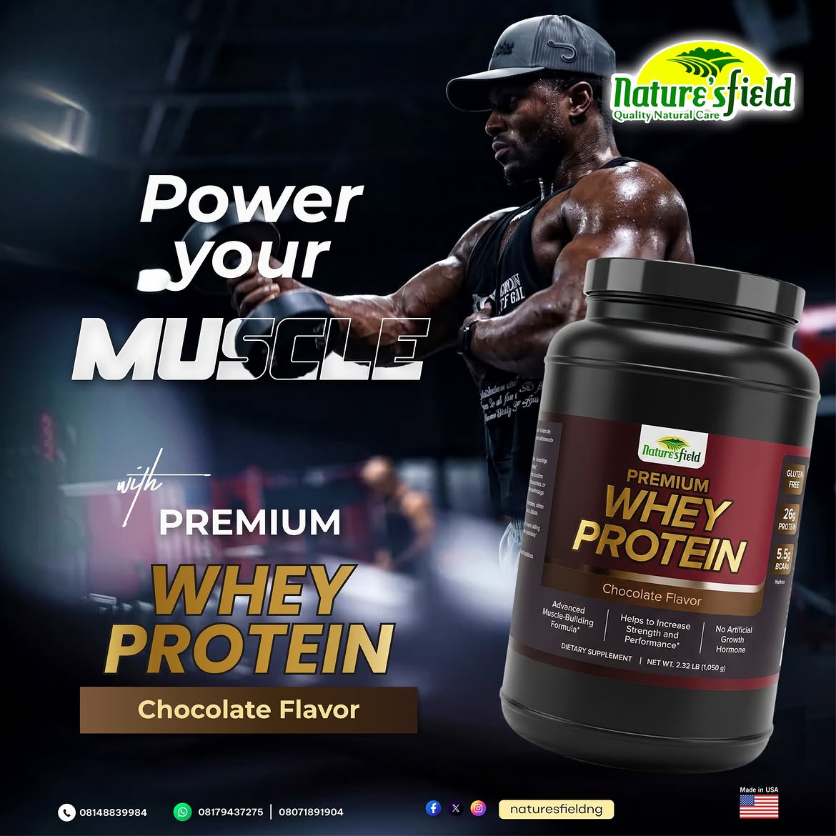 NaturesfieldNg's tweet photo. Putting in the same hard sets but recovery's taking longer than it used to.
Whey Protein gives your muscles the amino acids they need right after training, so repair actually keeps pace with your effort.
🛒 Shop now → https://t.co/uuxhKSi7lF
📍 Link in bio
#WheyProtein #MuscleRecovery #NaturesField