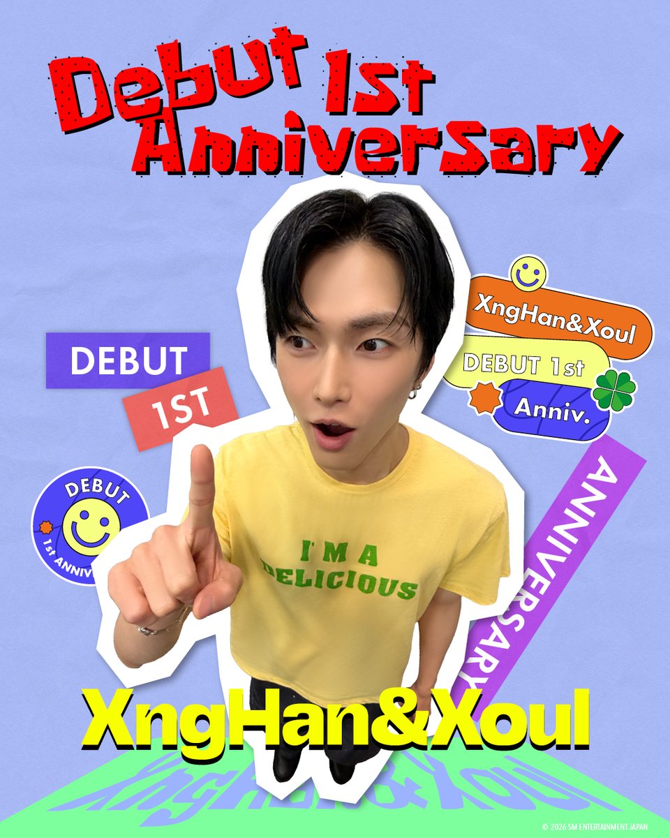 XngHan_jp's tweet photo. ／
🎉Debut 1st Anniversary
＼
7/31にXngHan＆Xoulはデビュー1周年を迎えました！✨
いつも温かい応援をありがとうございます🍀これからのXngHan＆Xoulにもぜひご期待ください🔥

#XngHan #スンハン #XngHan_Xoul　#XngHan_Xoul_1st_Anniversary https://t.co/Cc8zC1bUq4