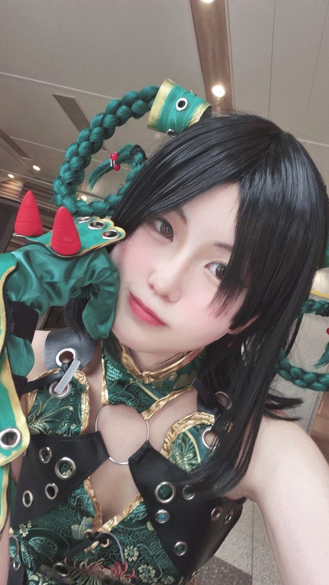 30shin_suke32's tweet photo. ⚠️10932cos⚠️

　　💚めっちゃ盛れたメ レ 様💚

#コスサミ #コスサミ2026 https://t.co/ulKXYAKnQ5
