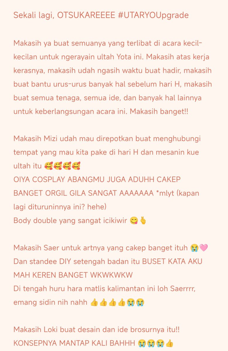 SacikoSacii's tweet photo. #UTARYOUpgrade 🩷 https://t.co/Gf0TrfBiSd