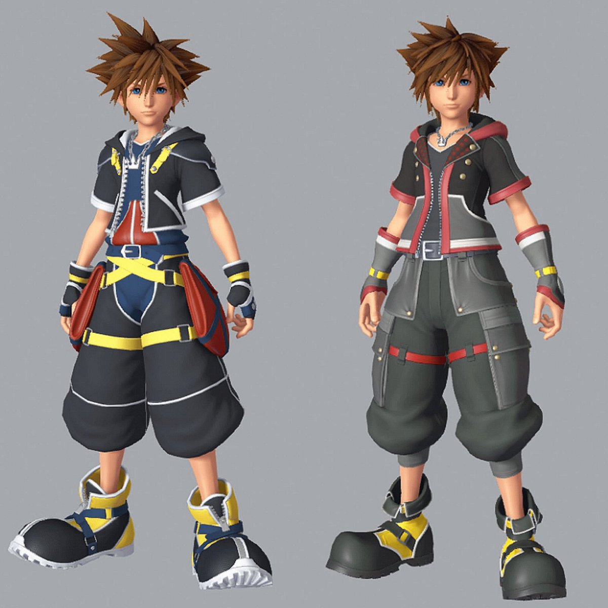 nuraspw's tweet photo. eu gostei ate da roupa do sora do kh3, mas nao tem jeito

o drip q ele tem com a roupa do kh2 é bizarramente insuperável pra mim https://t.co/LMAGjc86rb