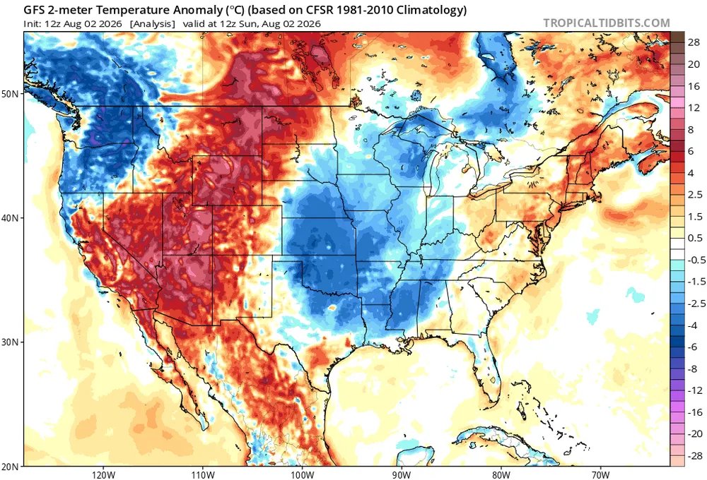 Extreme Temperatures Around The World tweet media