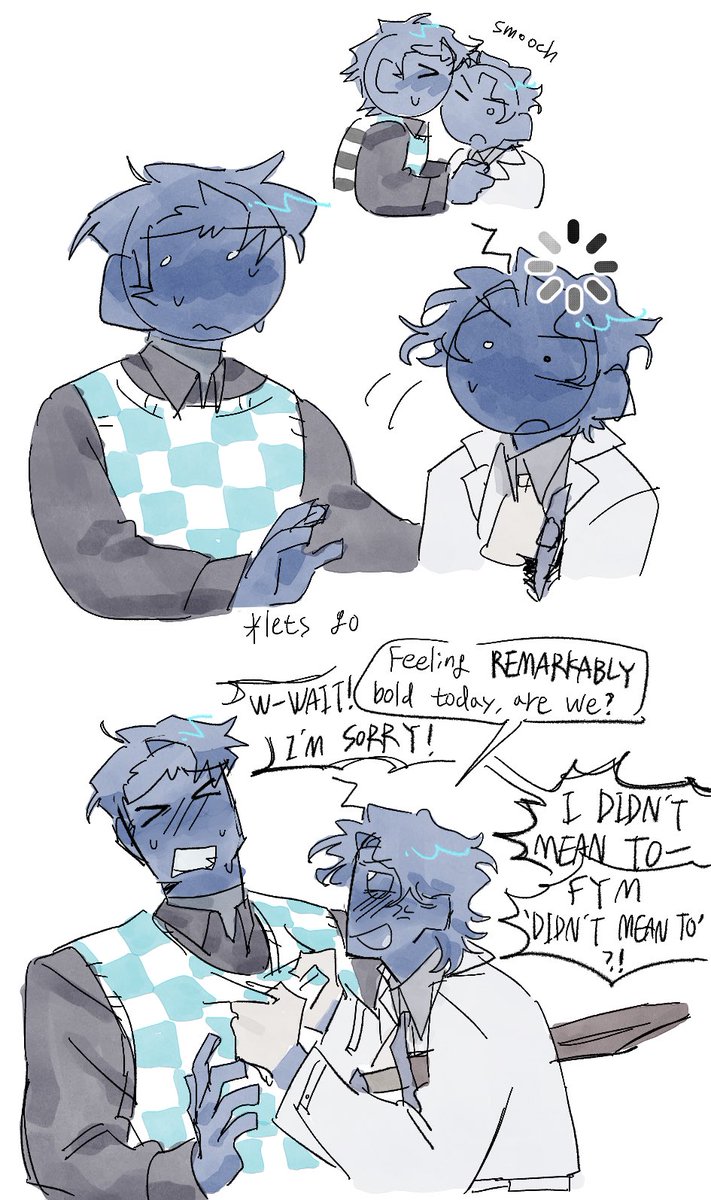 detect_dog's tweet photo. #DieofDeath 
*2P DevesQuot
Can they work as a ship…? idk I can only see them being toxic lmao https://t.co/ZgRbxF2dzX