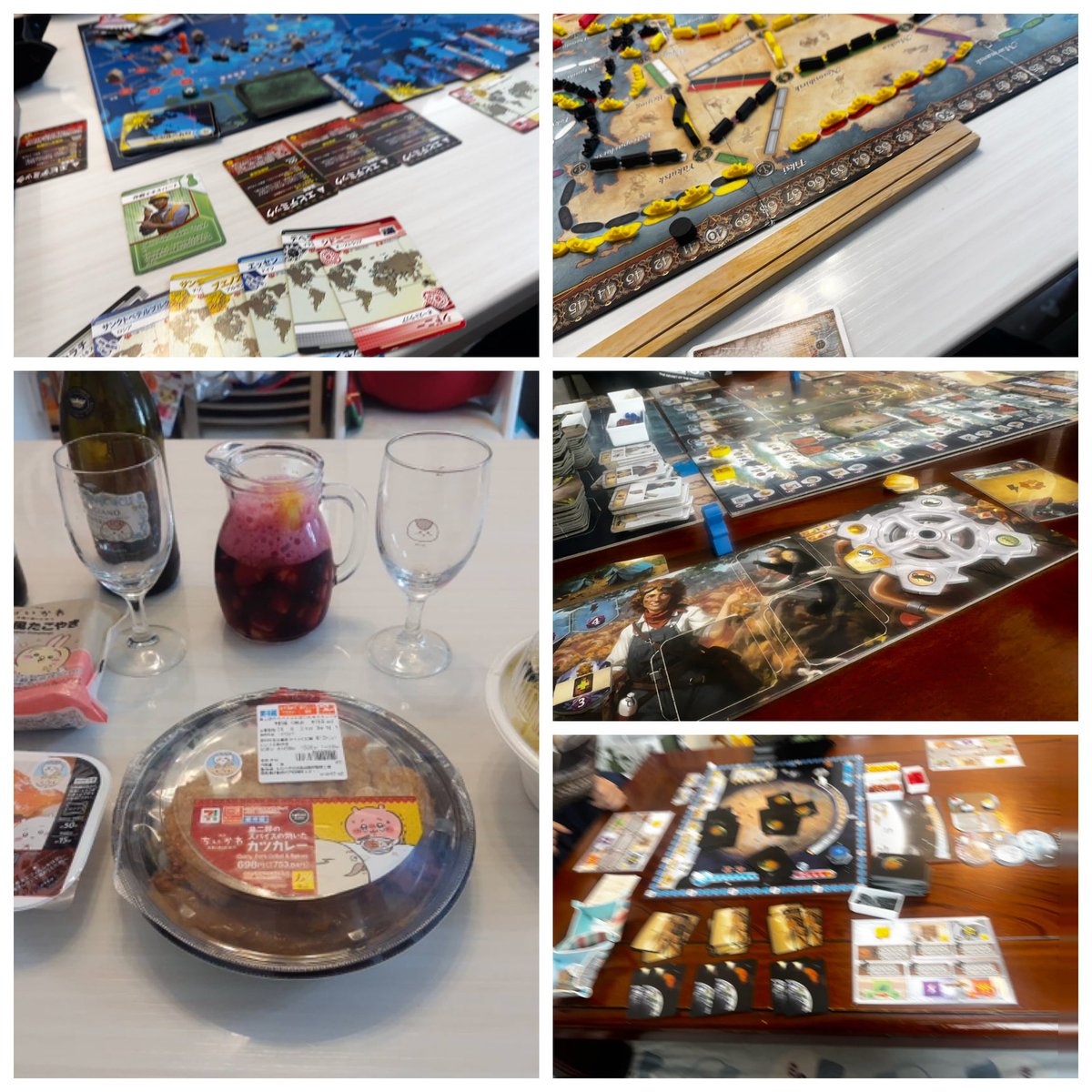 nozoritto's tweet photo. 昨日からなな宅でボドゲ&amp;謎解き遊んだよー

久々のパンデミックは変異株のカードが集めきれず、時間切れ負けになりました。
これ以外にも、スティンキー、果樹園、ボムバスターズでも遊べて満足 https://t.co/ozdOHZS9T7
