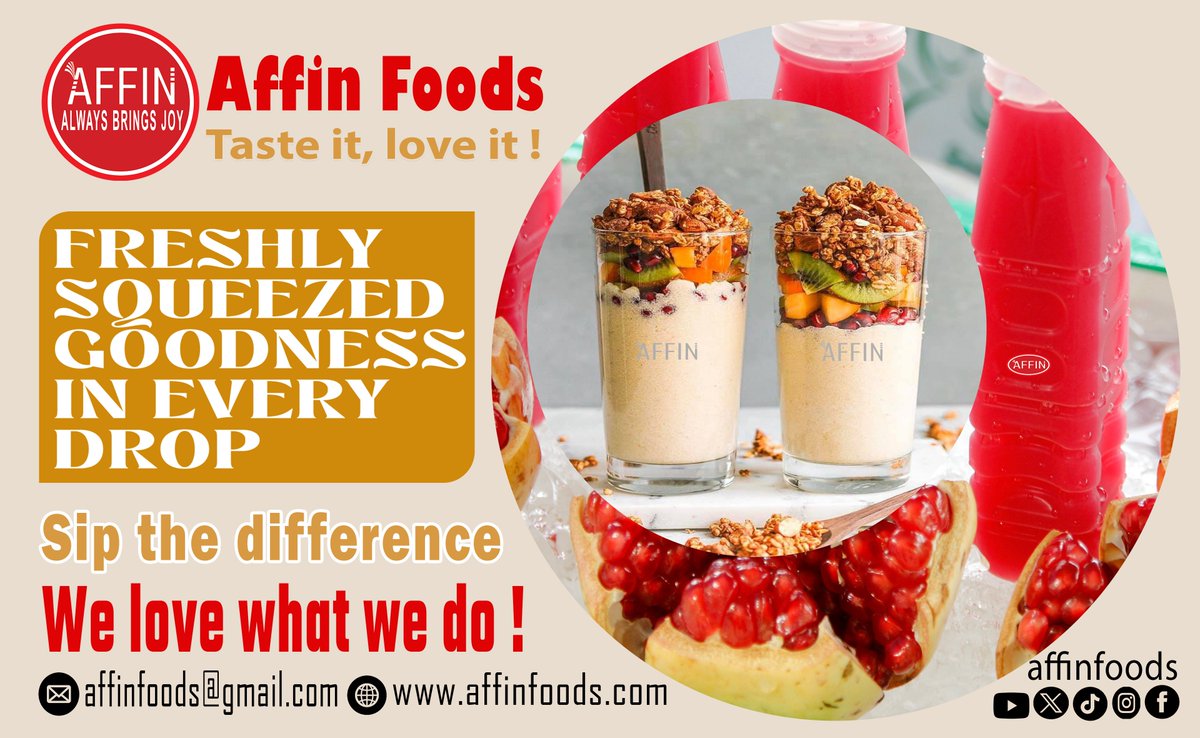 AffinGroups's tweet photo. Life is sweeter with Affin Ice Cream! Creamy, delicious, and made to brighten every moment, treat yourself to your favorite flavor and enjoy happiness in every scoop.
#affinfoods #affinvibes #tastethejoy #creamydelight #frozengoodness https://t.co/sELSv24zUW