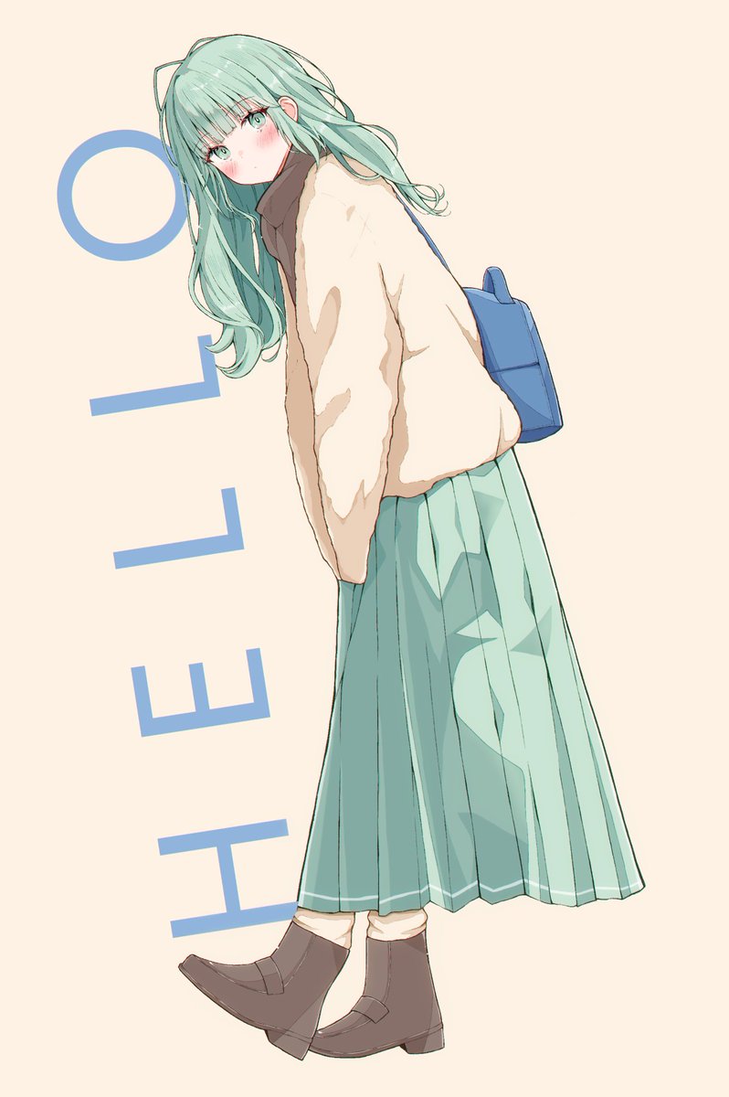 makyupo_2go's tweet photo. 会釈してる女子高生

#絵描きさんと繋がりたい　
#絵柄が好みっていう人にフォローされたい https://t.co/PAi4LRLThB